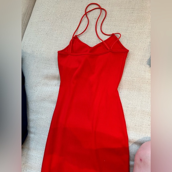 Red Mini Dress - Picture 2 of 2